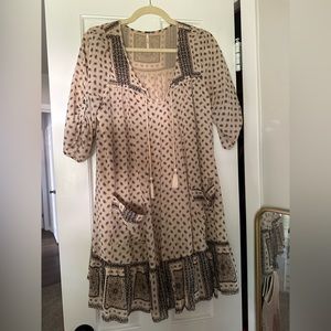 free people swing dress paisley